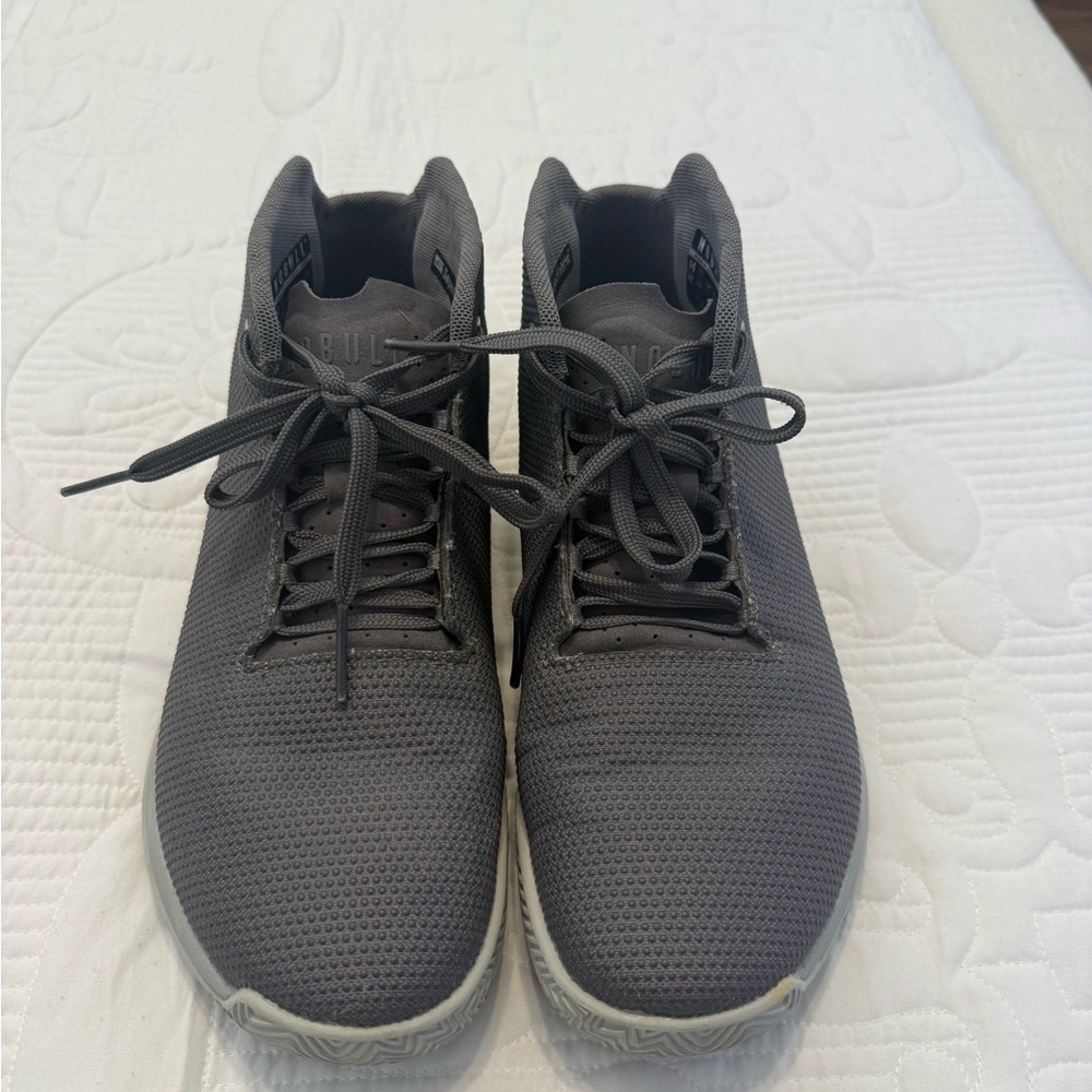 NOBULL Men's/ Unisex Gray High-Top Lifters size 7.5 M and 9 W
